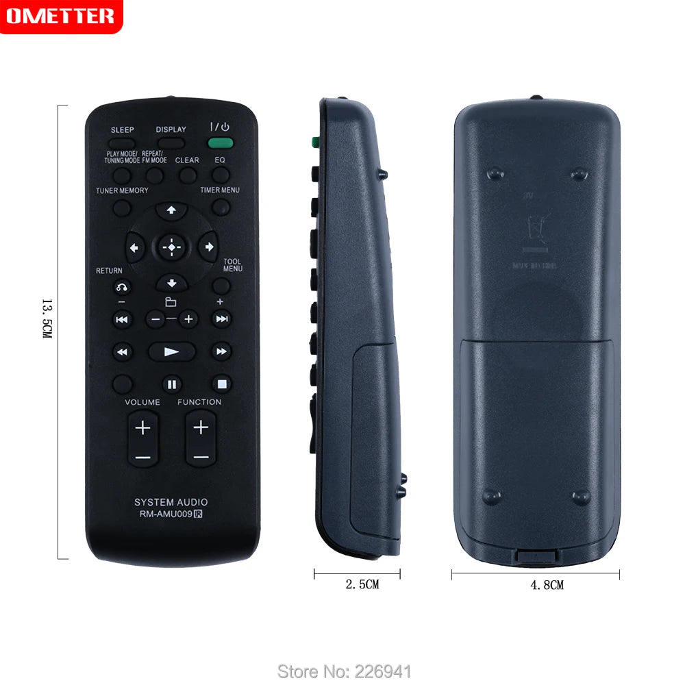Sony RM-AMU Series Replacement Remote Control for Hi-Fi and Home Theatre Audio Systems