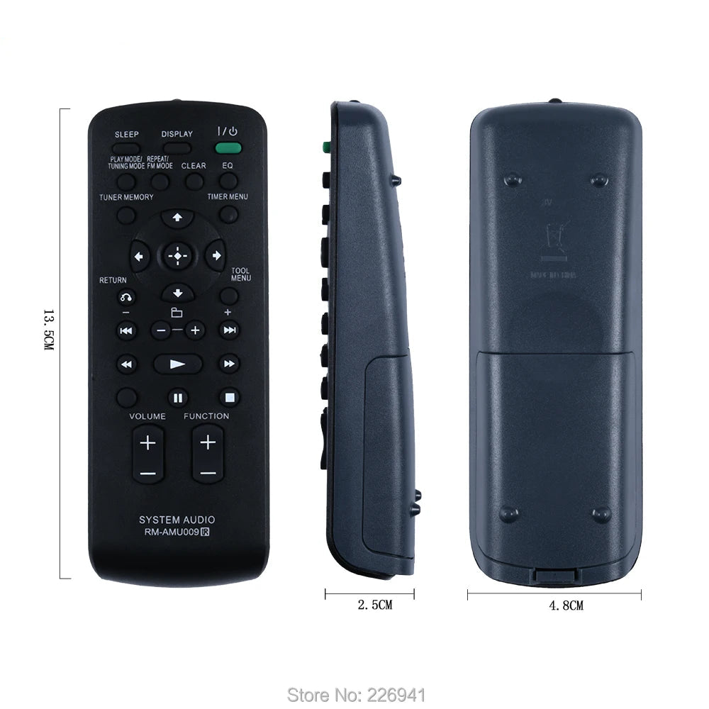 Sony RM-AMU Series Replacement Remote Control for Hi-Fi and Home Theatre Audio Systems