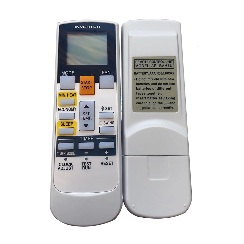 AR-RAH1U Replacement Remote for Fujitsu Inverter Air Conditioner