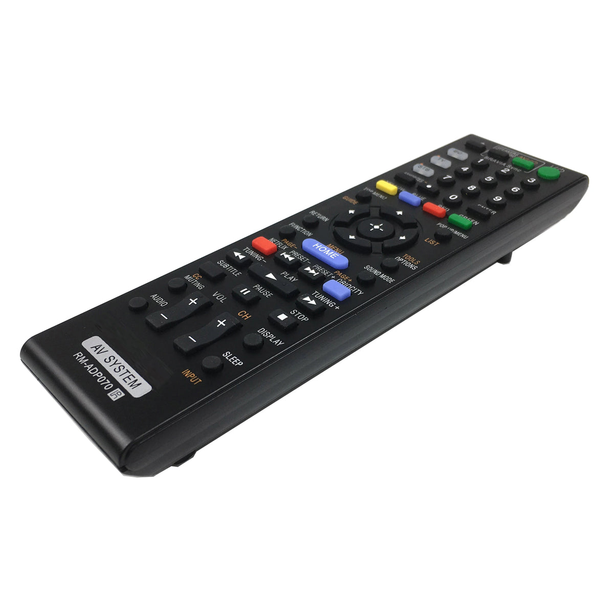 Sony RM-ADP070 Replacement Remote Control for HBD-T79 HBD-E280 HBD-E580 BDV-E780W Home Theatre Systems