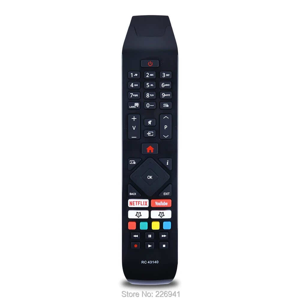 Hitachi RC43140 Replacement Remote Control for Smart Television Models