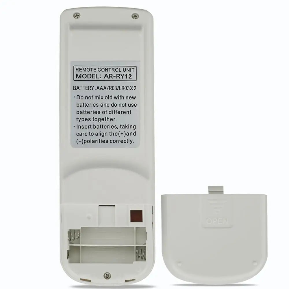 Replacement Remote Control for Fujitsu Air Conditioner AR-RAV1C AR-SY1–SY5 AR-RY12