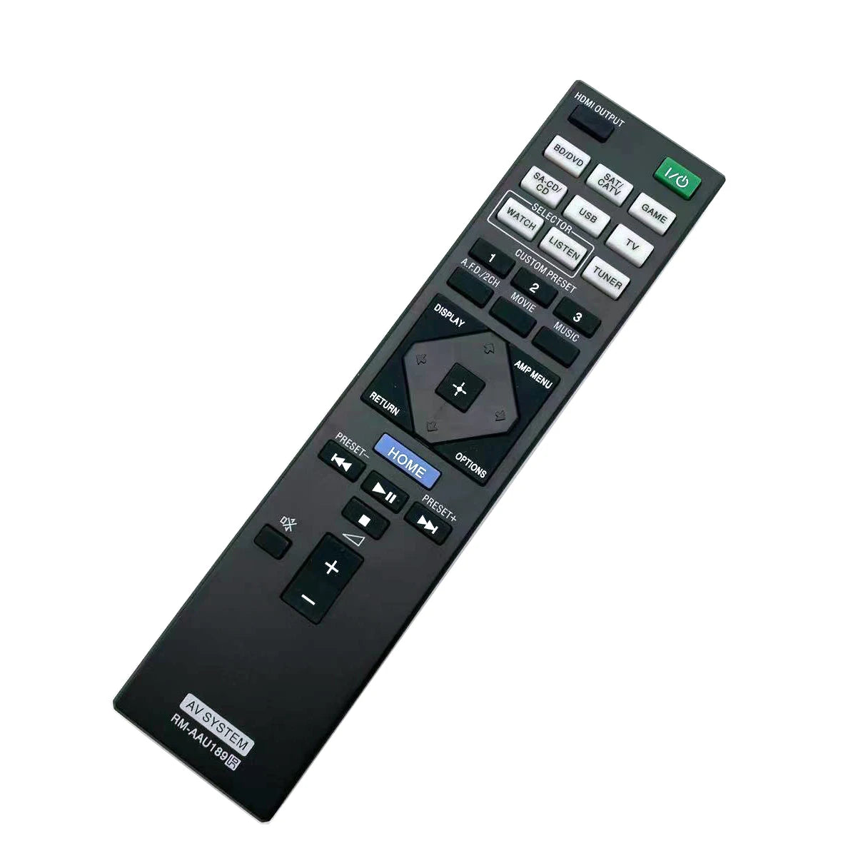 Sony RM-AAU189 Replacement Remote Control for STR and HT Series AV Receiver Home Theatre Systems
