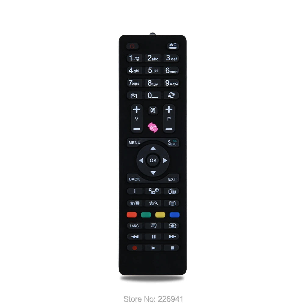 Telefunken RC4870 Replacement Remote Control for Telefunken, Hitachi, Techwood, Finlux and Sharp Televisions