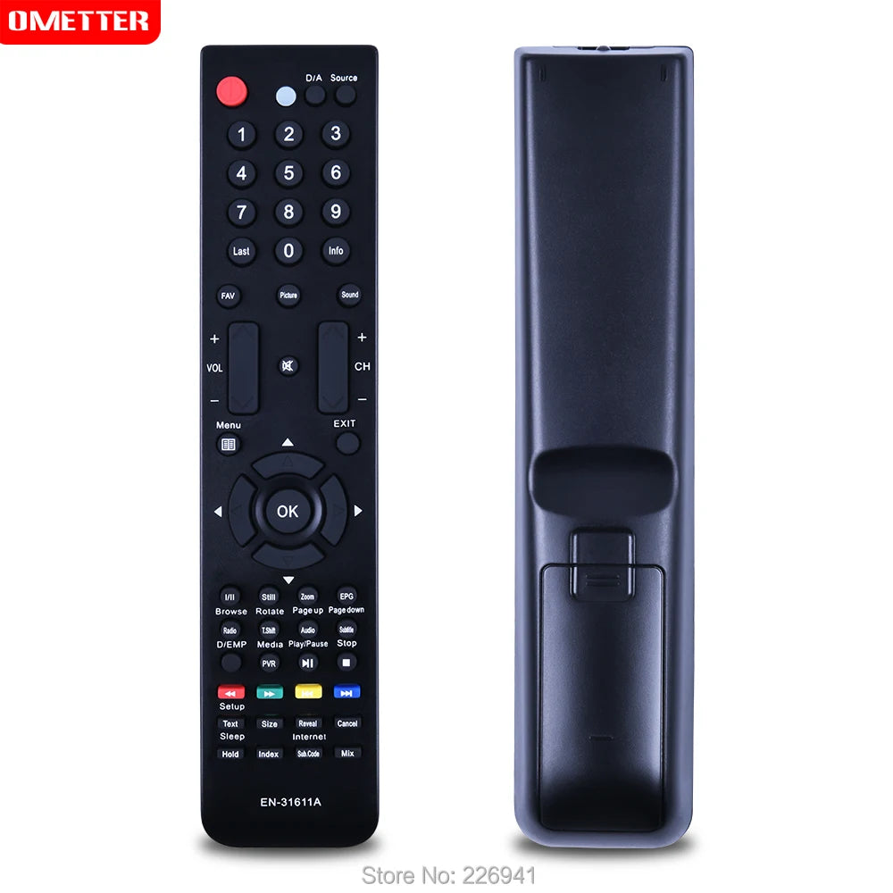 Hisense EN-31611A Replacement Remote Control for Smart Television Models