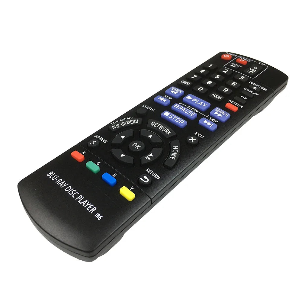 Panasonic N2QAYB000575 Replacement Remote Control for Blu-ray and DVD Players