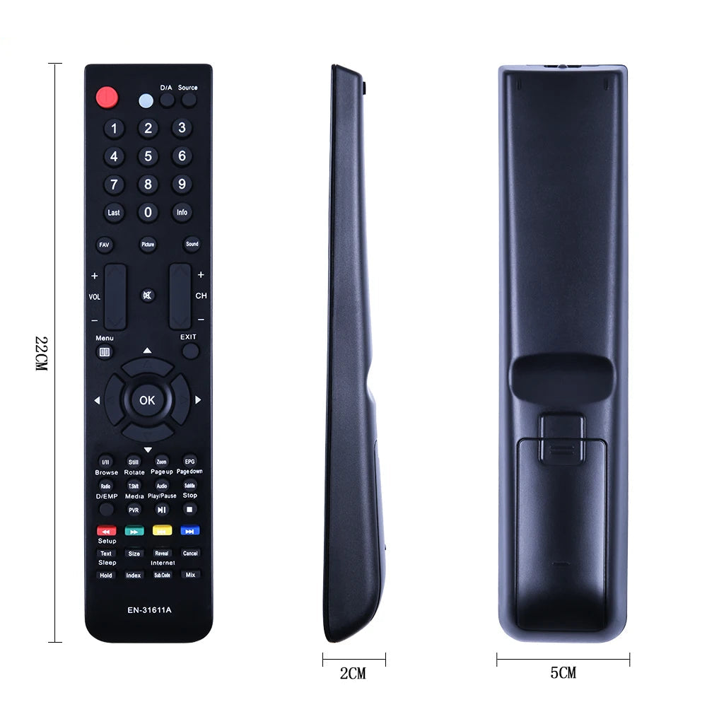 Hisense EN-31611A Replacement Remote Control for Smart Television Models