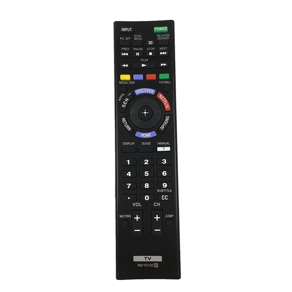 Sony RM-YD102 Replacement Remote Control for BRAVIA LED Televisions