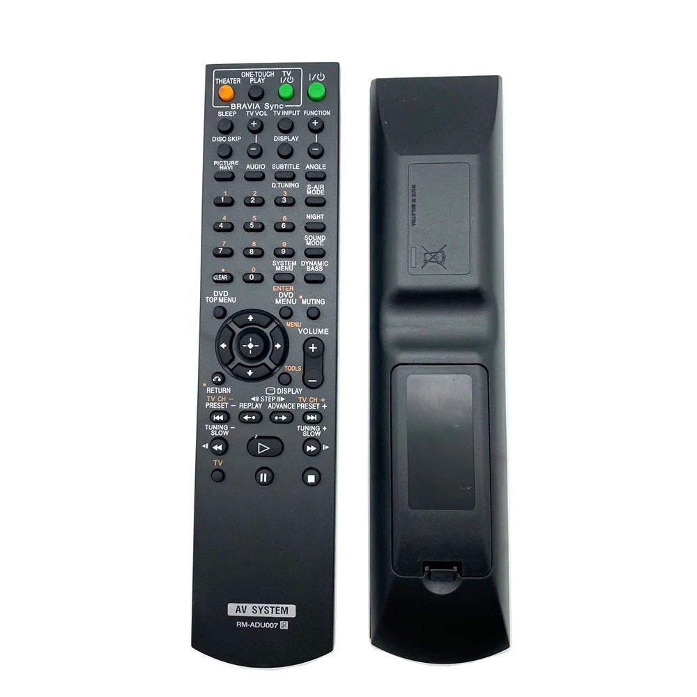 Sony RM-ADU007 Replacement Remote Control for DAV and HCD Home Theatre Systems