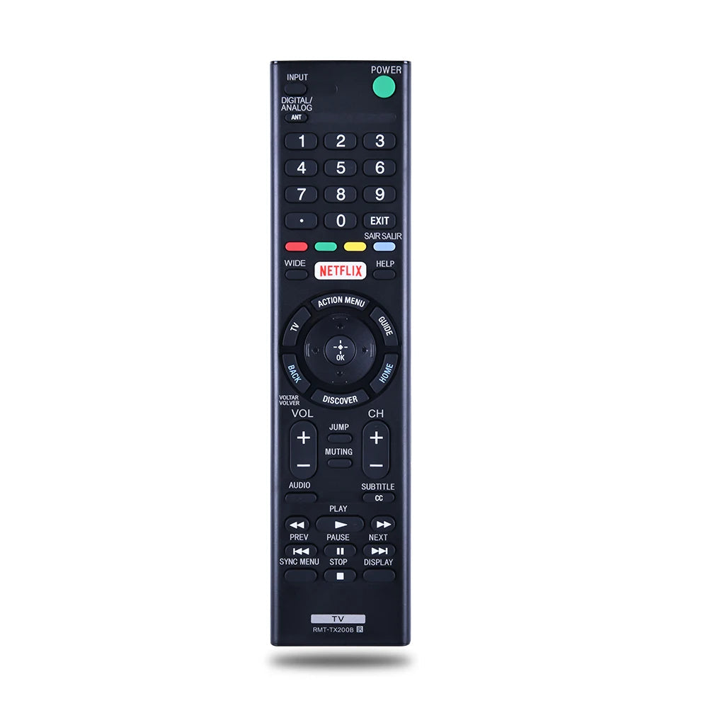 Sony RMT-TX200B Replacement Remote Control for LED LCD and 4K Television Models
