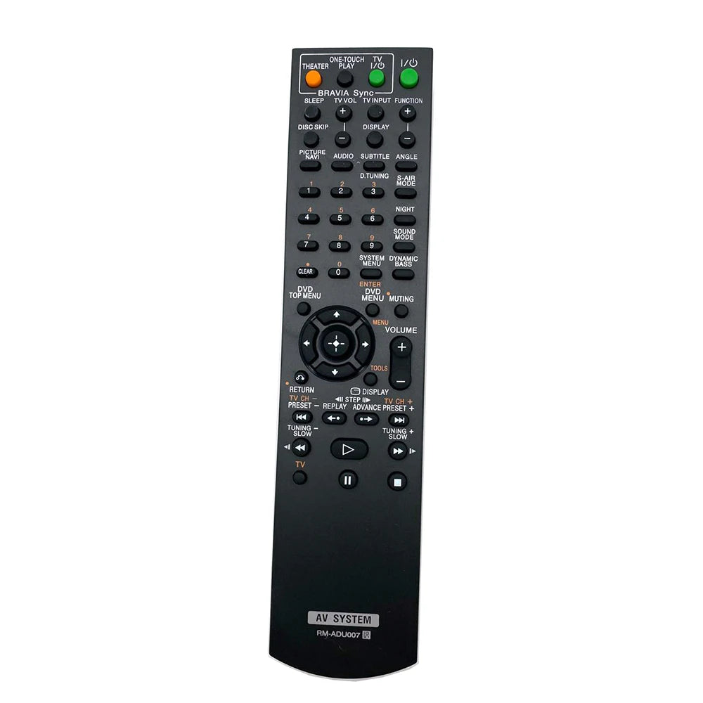 Sony RM-ADU007 Replacement Remote Control for DAV HDX Series Home Theatre Systems