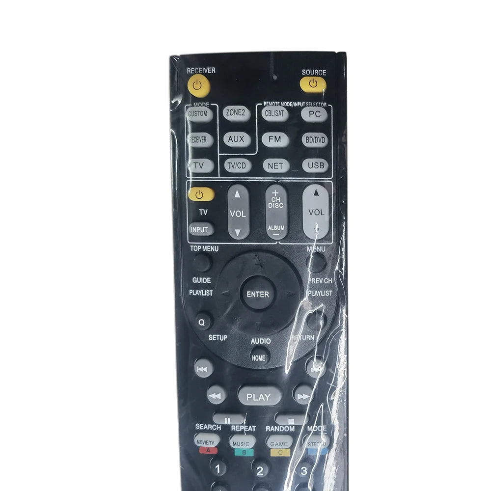 Remote for Onkyo AV Receiver HT-SR604, HT-SR800, TX-SR503, TX-SR504, TX-SR707 - Replacement Remote