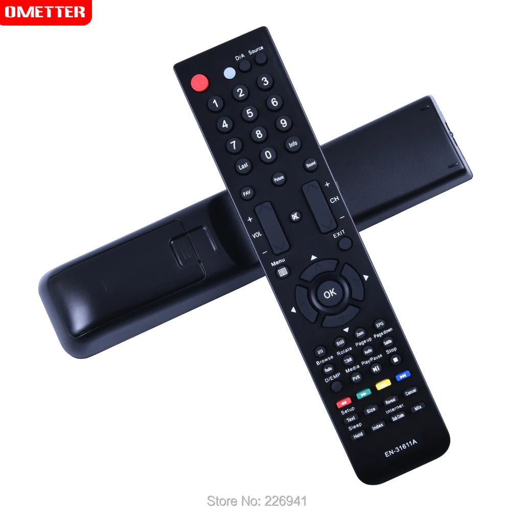 Hisense EN-31611A Replacement Remote Control for Smart Television Models