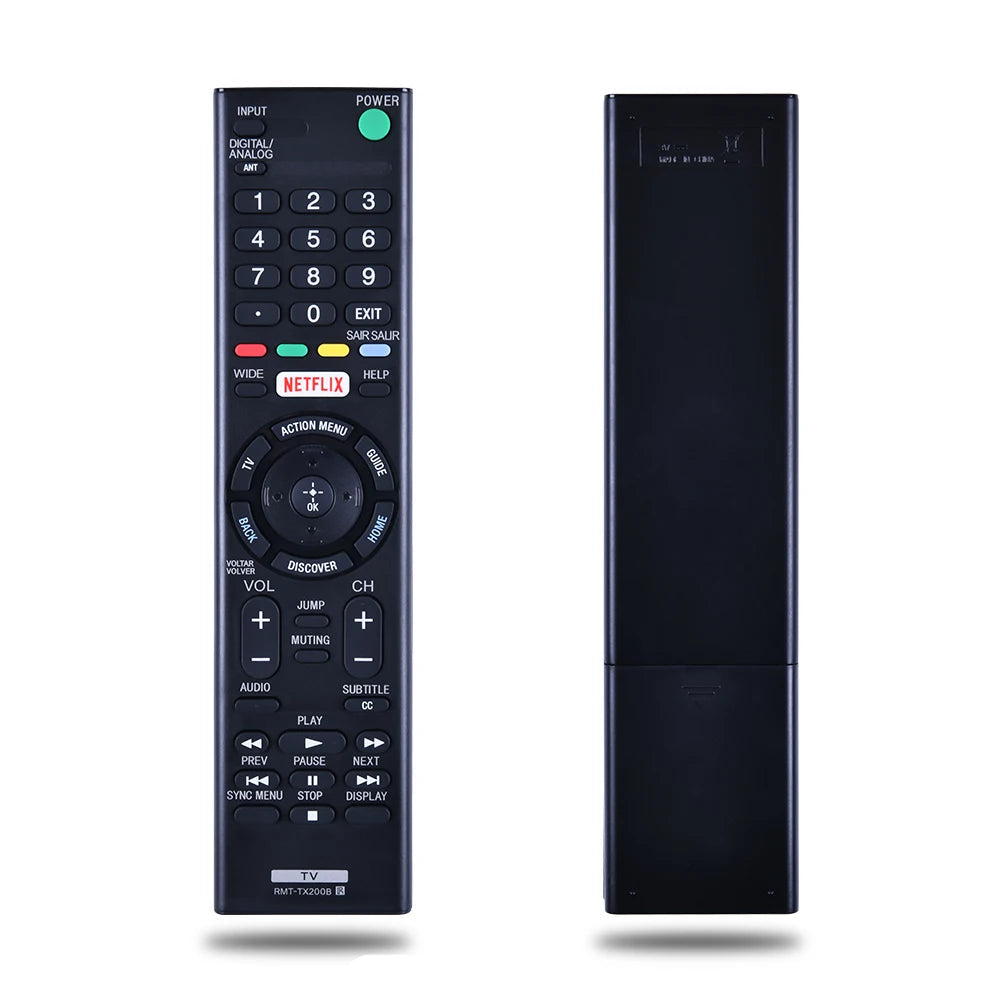 Sony RMT-TX200B Replacement Remote Control for LED LCD and 4K Television Models