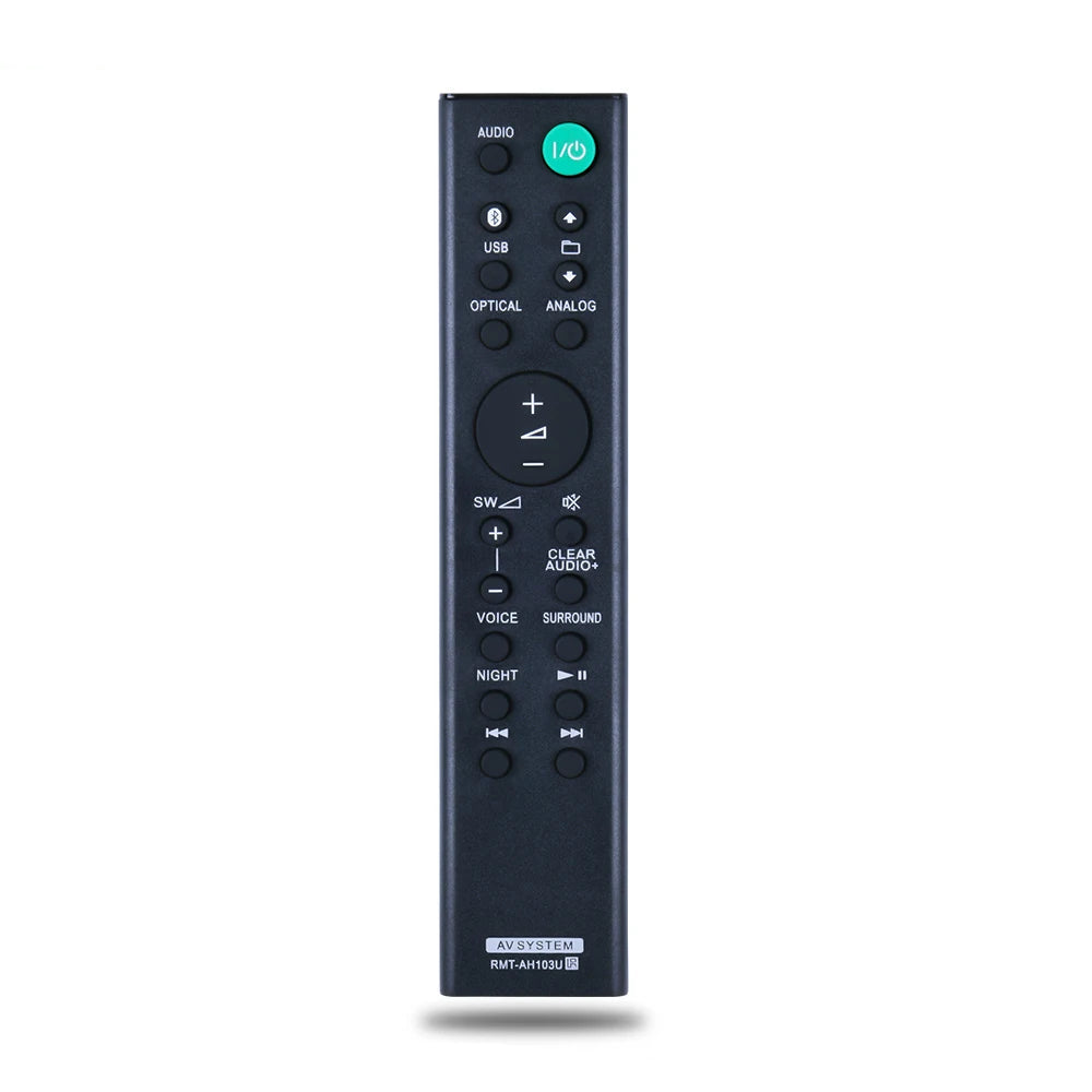 Sony RMT-AH103U Replacement Remote Control for Sound Bar Audio Systems