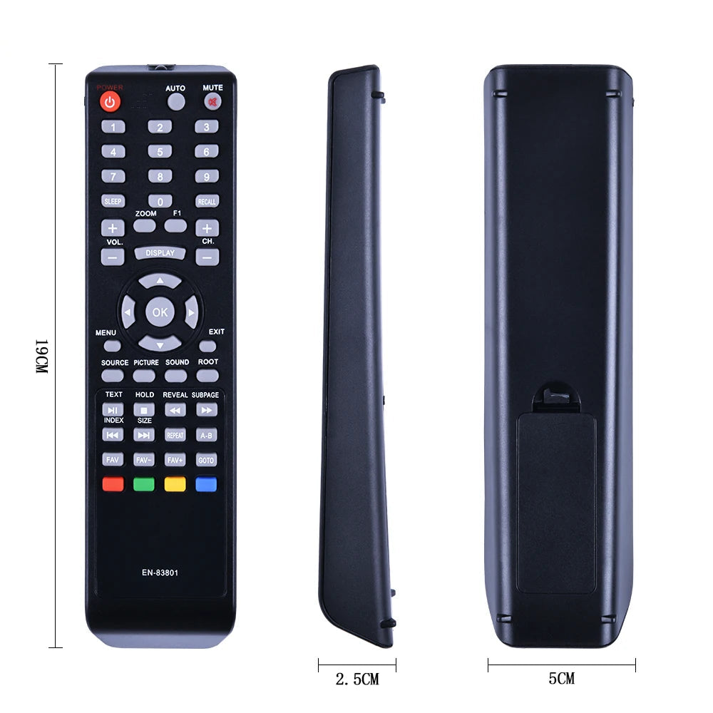 Hisense EN-83801 Replacement Remote Control for LED LCD Television Models