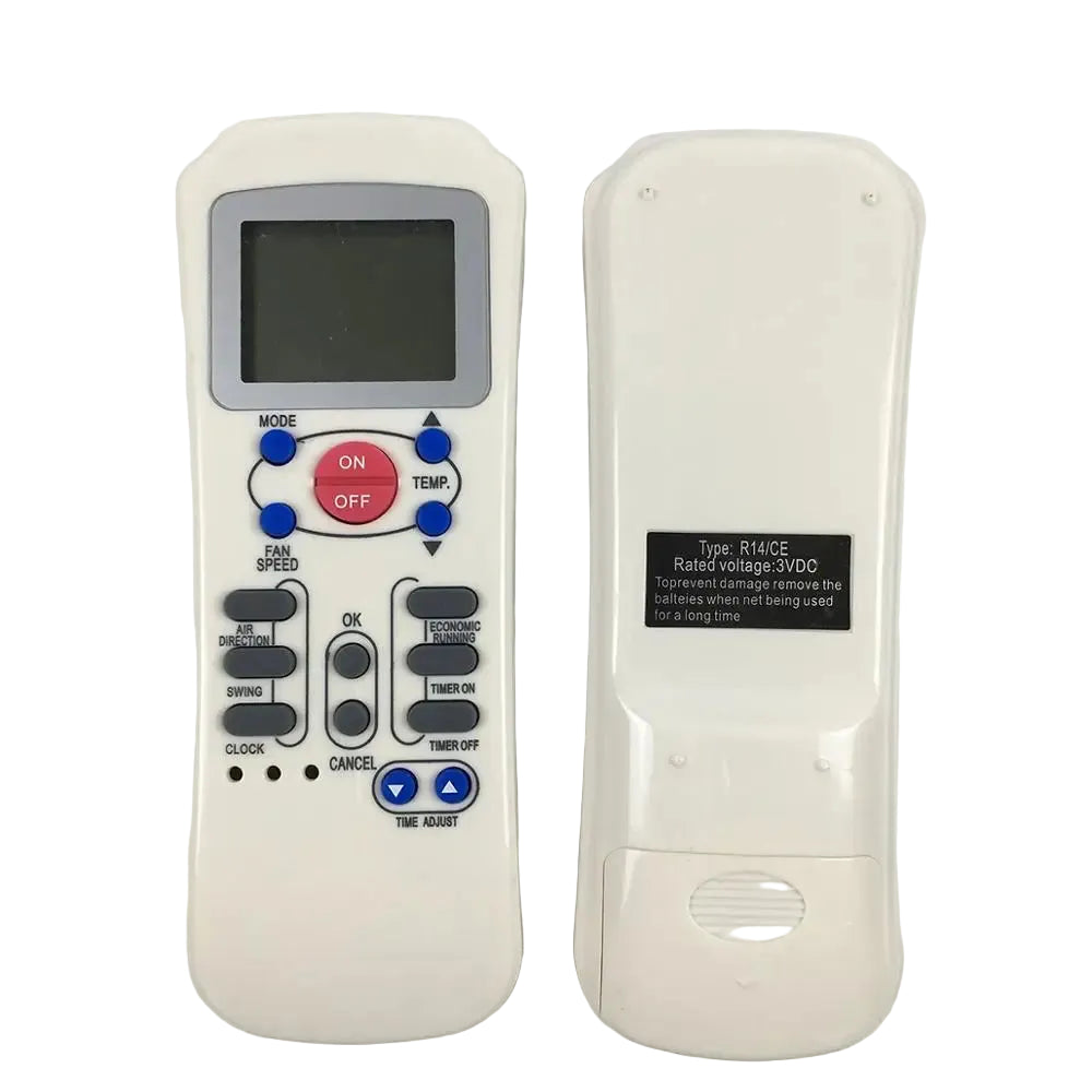 Carrier R14 Replacement Remote Control for Split Air Conditioner Systems