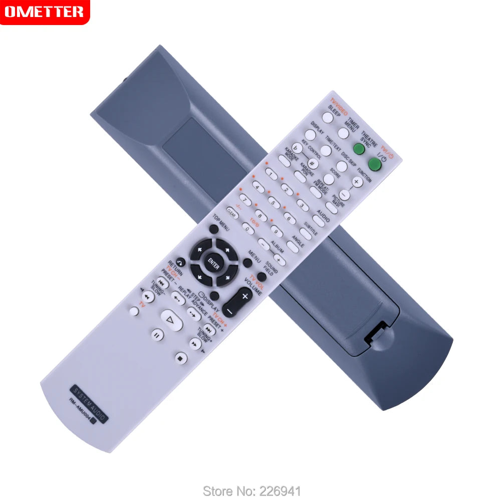 Sony RM-AMU004 Replacement Remote Control for Mini DVD Hi-Fi Audio Systems