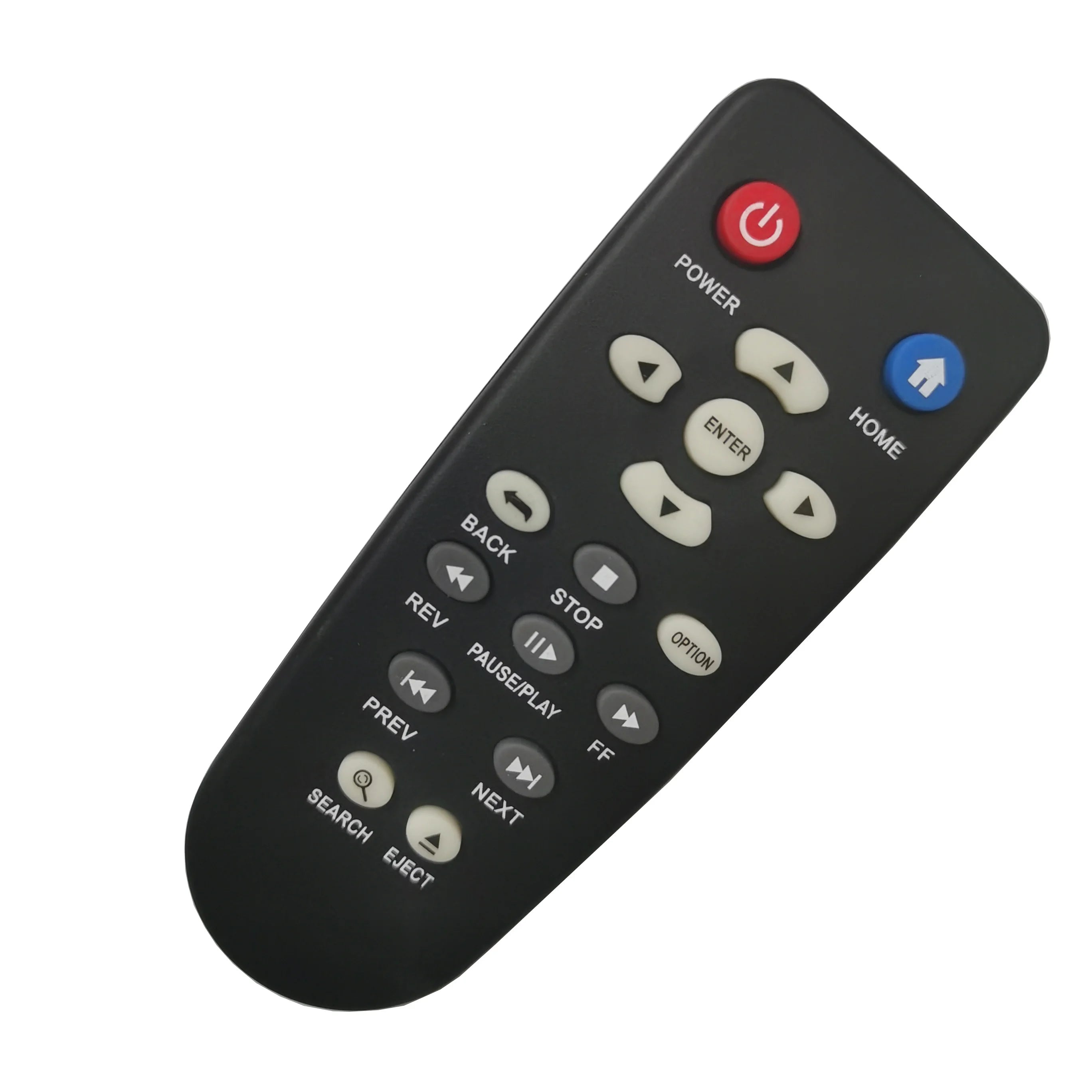 Replacement Remote Control for HD Media Player Models Compatible with WD TV Live Series Devices