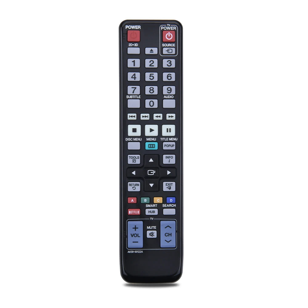 Samsung AK59-00122A Replacement Remote Control for Blu-ray DVD Players