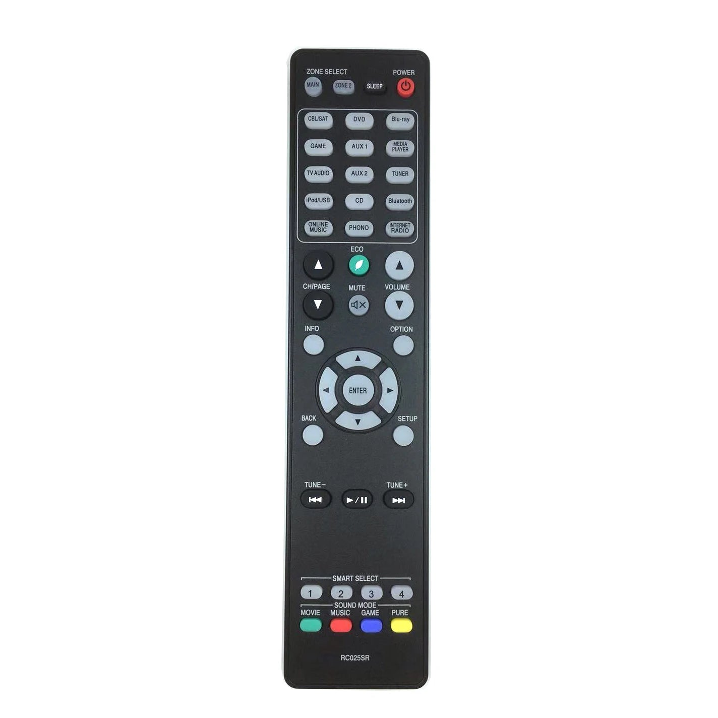 Marantz RC025SR Replacement Remote Control for SR Series AV Surround Receivers