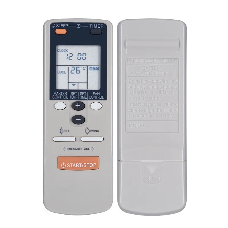 Fujitsu AR-JW2 Replacement Remote Control for Air Conditioning Systems