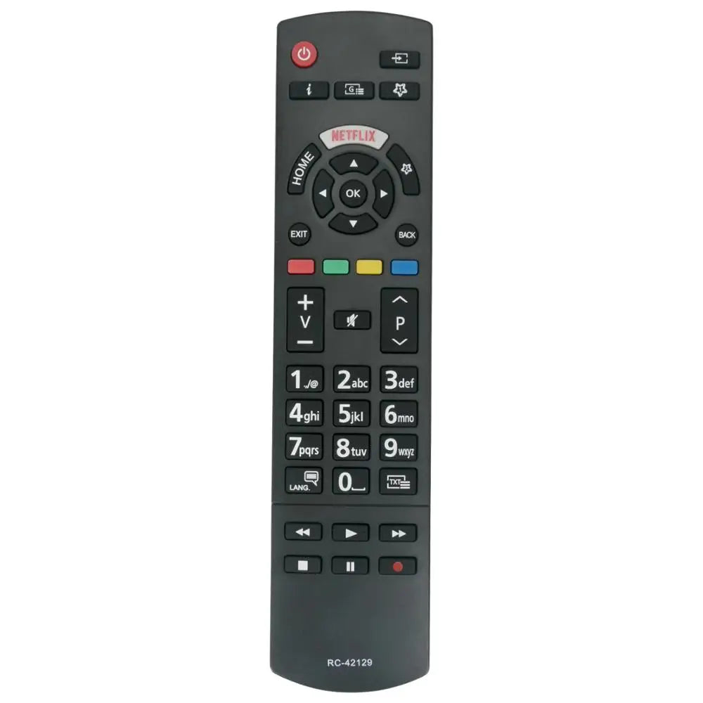 Beyution RC-42129 TV Remote Control for Panasonic TX-43FX550B TX-55FX555B TX-49FX550B 30100900