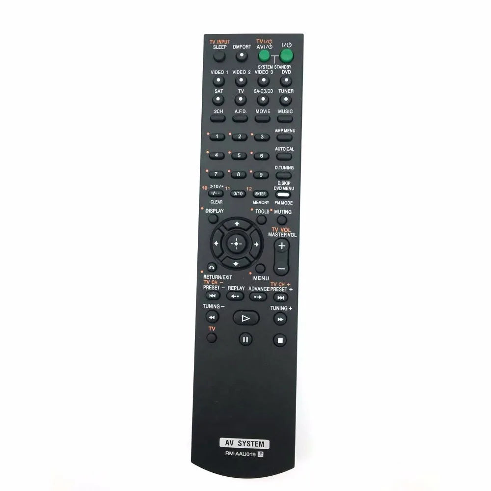 Replacement Remote Control RM-AAU019 for Sony STR-DE595 STR-DE885 STR-DE695 AV Receiver Systems