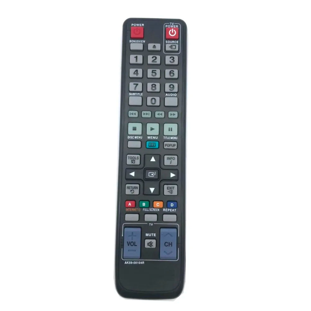 Samsung AK59-00104R Replacement Remote Control for BD Series Blu-ray Disc Players