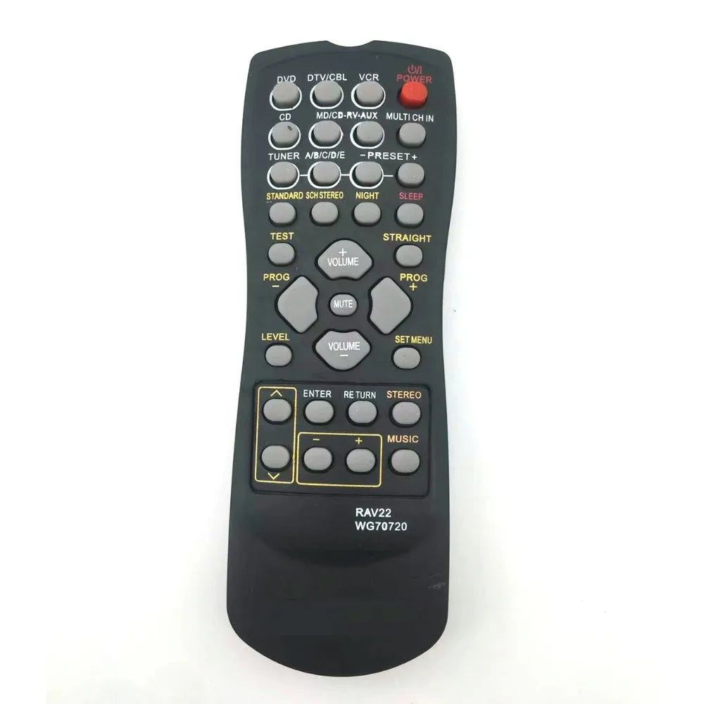 Yamaha RAV22 WG70720 Replacement Remote Control for RX-V and HTR Series AV Receivers