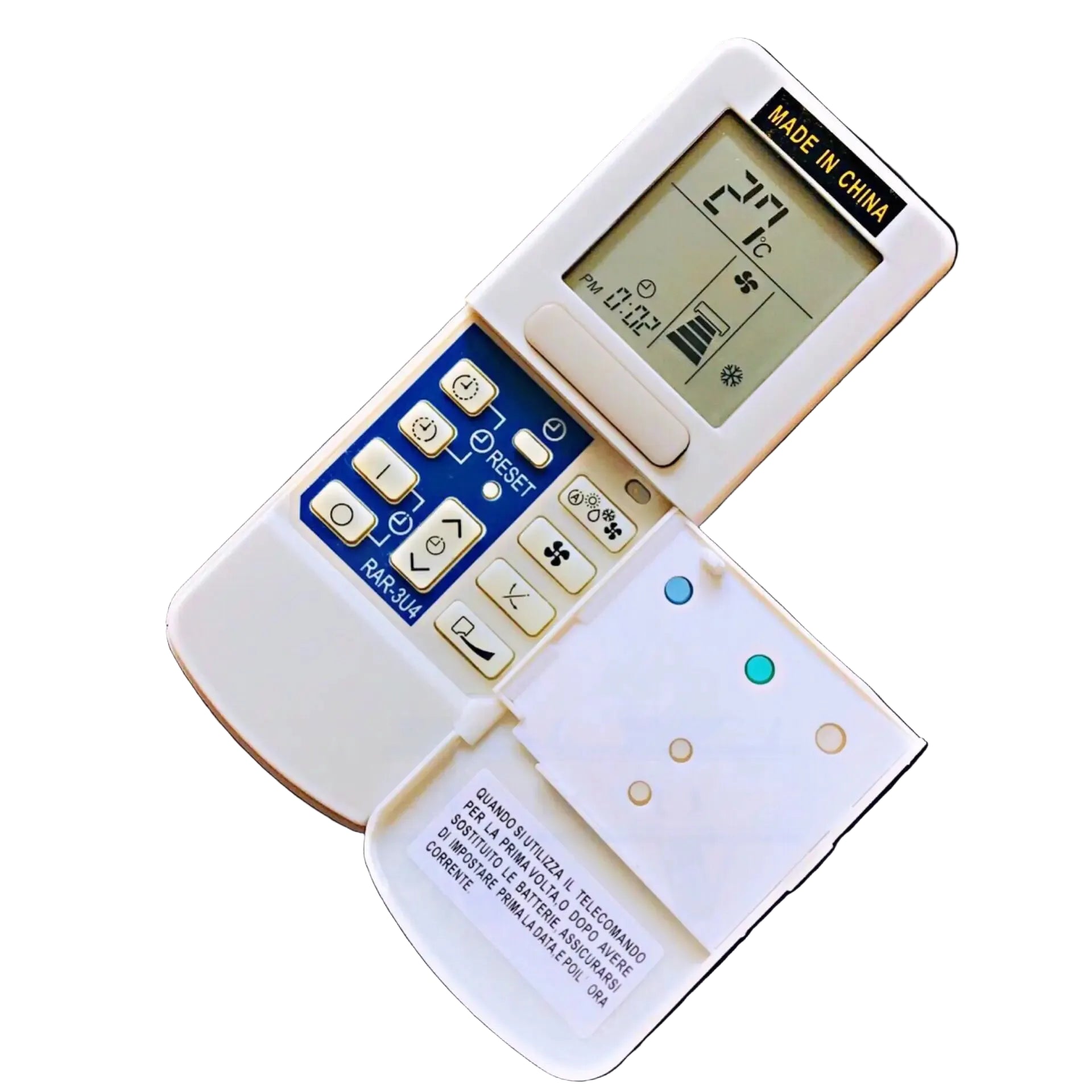Replacement Air Conditioner Remote Control RAR-3U4 Compatible with Multiple Cooling System Models
