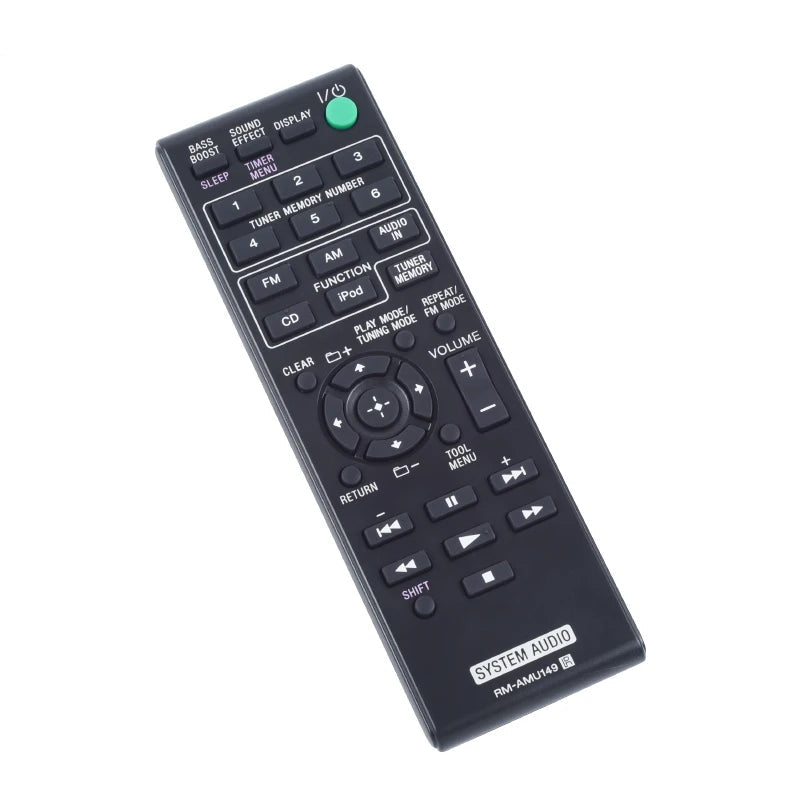 Sony RM-AMU149 Replacement Remote Control for Audio and Micro Hi-Fi Systems