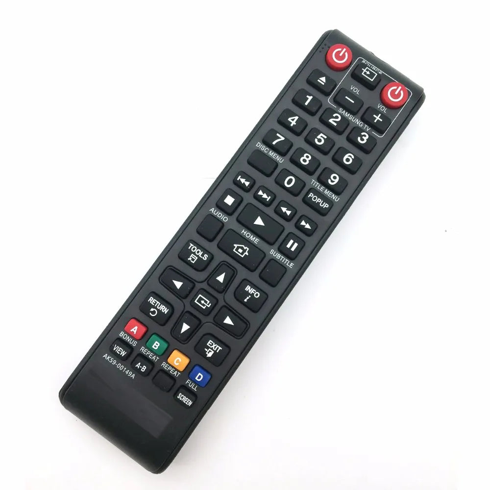 Samsung AK59-00149A Replacement Remote Control for BD-F5100 BD-J5900 BD-HM59C BD-JM51 Blu-ray DVD Players