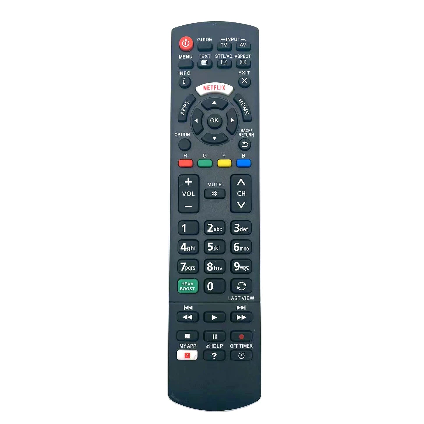 Replacement Remote for Panasonic TV N2QAYB001008 N2QAYB000926 N2QAYB001013 and More