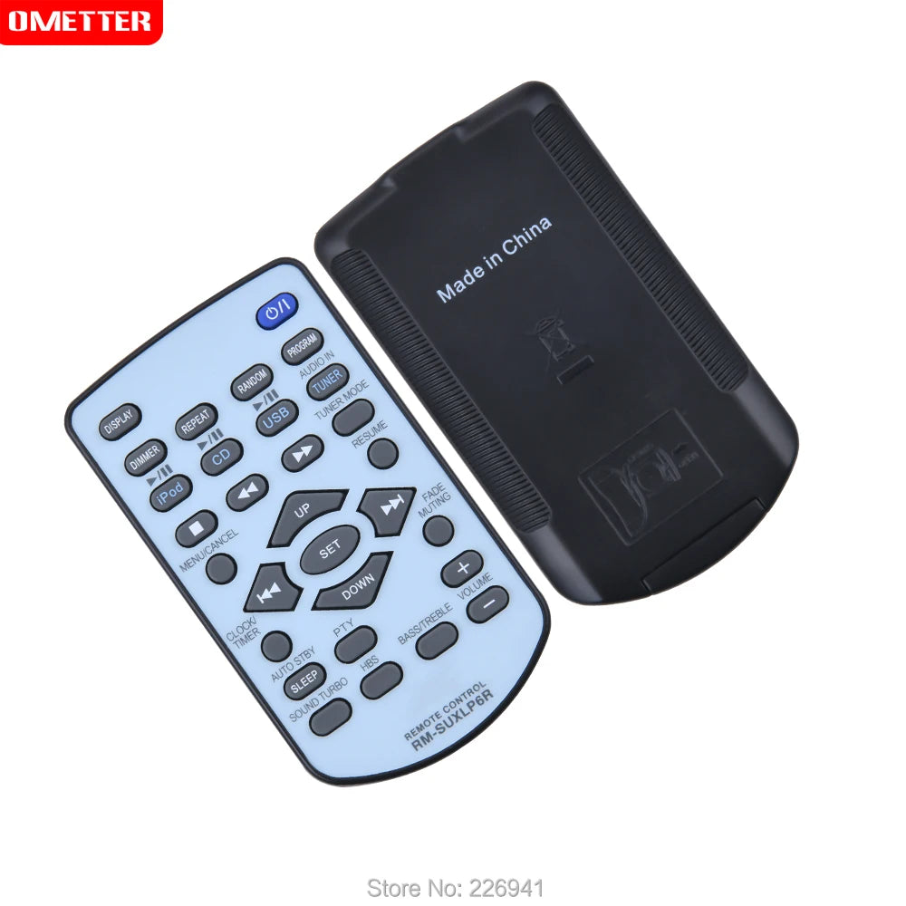 JVC RM-SUXLP6R Replacement Remote Control for Mini Hi-Fi Audio Systems