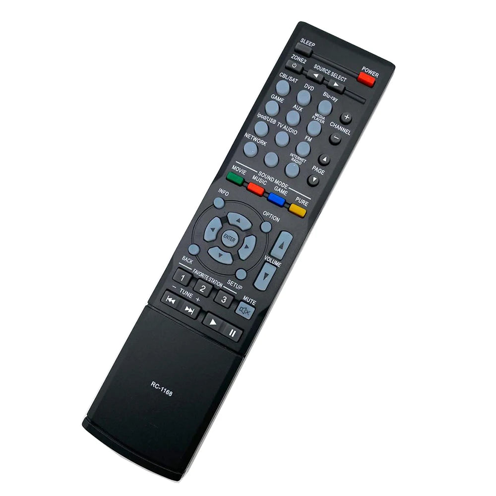 Denon RC-1168 Replacement Remote Control for AVR Series AV Receivers
