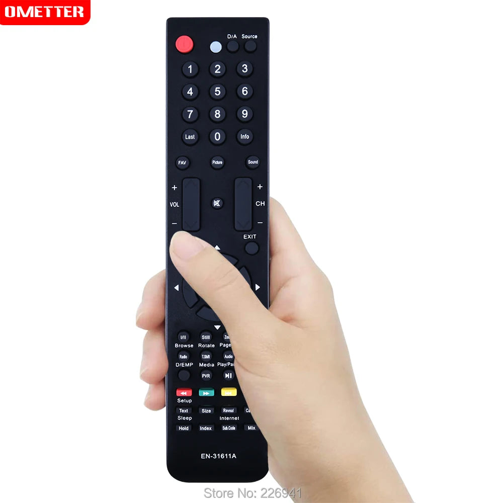 Hisense EN-31611A Replacement Remote Control for Smart Television Models