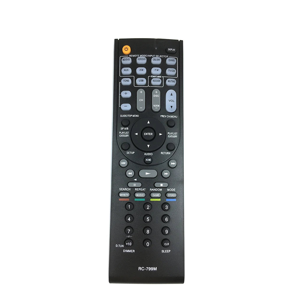 Onkyo Replacement Remote Control for TX-SR, TX-NR and HT-RC Series AV Receivers