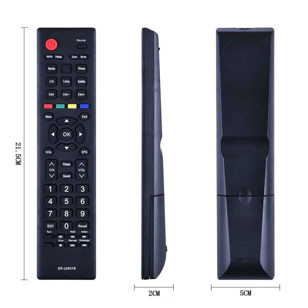 Hisense ER-22601B Replacement Remote Control for LCD Television Models