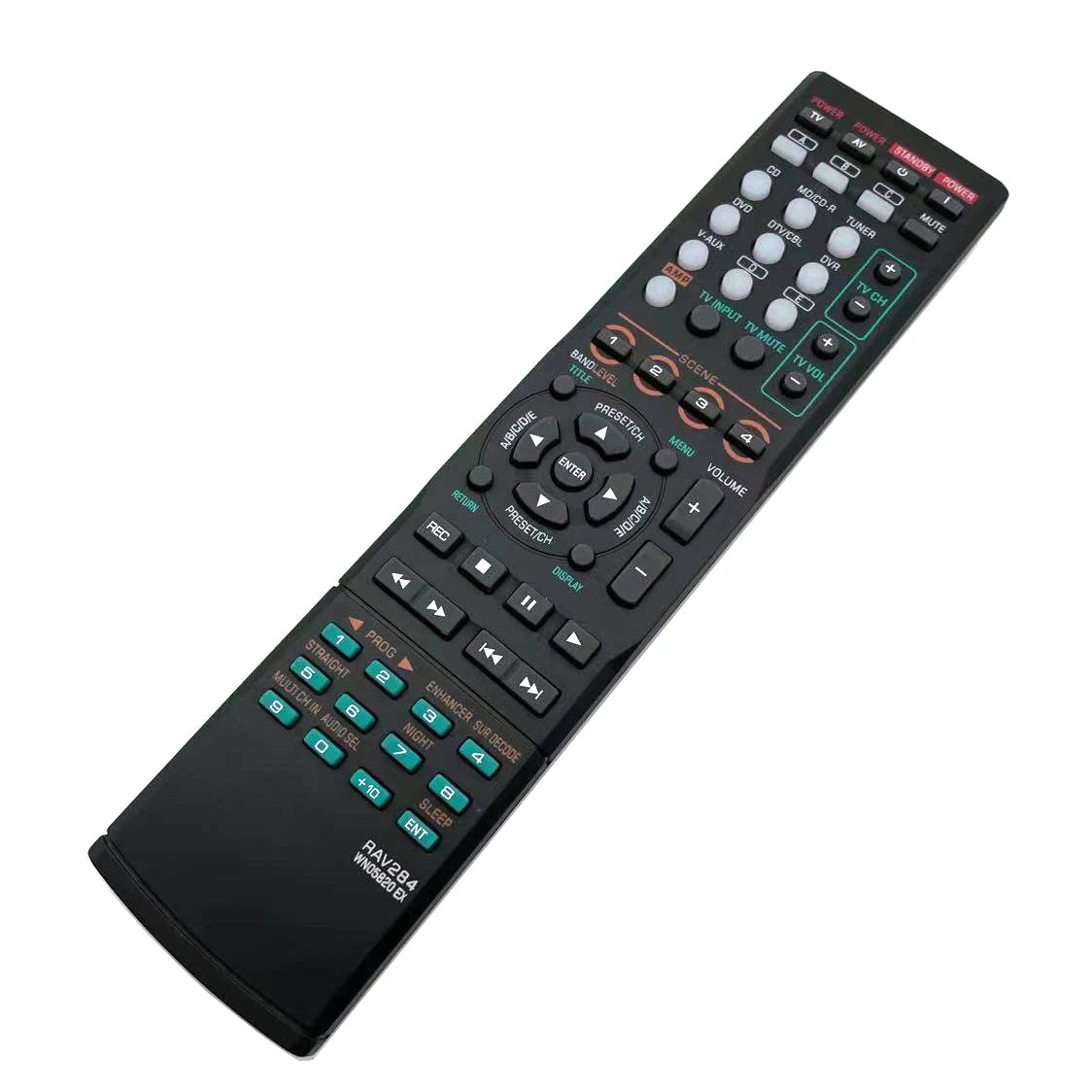 Yamaha RAV284 WN05820EX Replacement Remote Control for RX-V and HTR Series AV Receivers