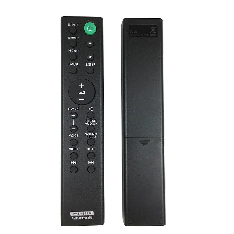 Sony RMT-AH200U Replacement Remote Control for HT-RT and HT-CT Series Sound Bar Systems