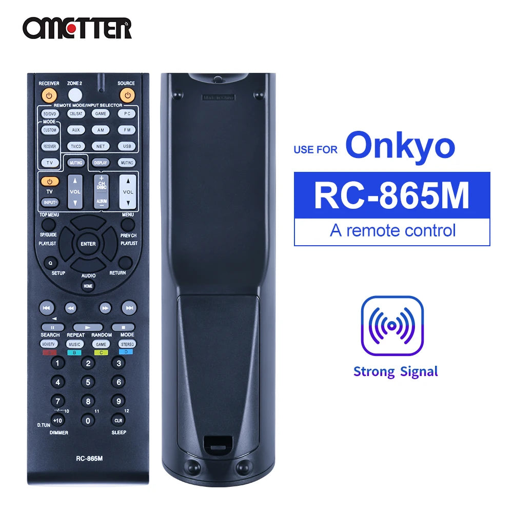 RC-896M RC-865M Remote Control Replacement for ONKYO AV Receivers