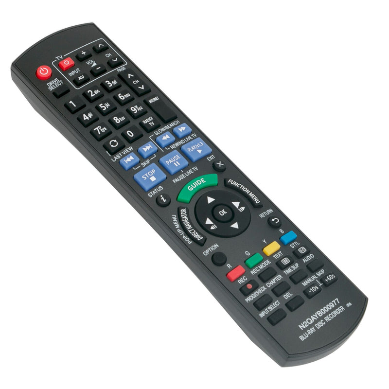 N2QAYB000977 Replaced Remote fit for Panasonic DMR-BWT740 DMR-BWT945DMR-XW440 Blu-Ray Disc Recorder