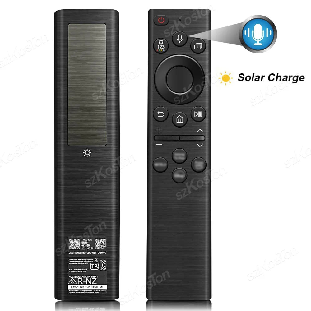 Replacement BN59-01391A Solar Voice Remote for Samsung Frame, Neo QLED, 4K & 8K Smart TVs – SZKOSTON
