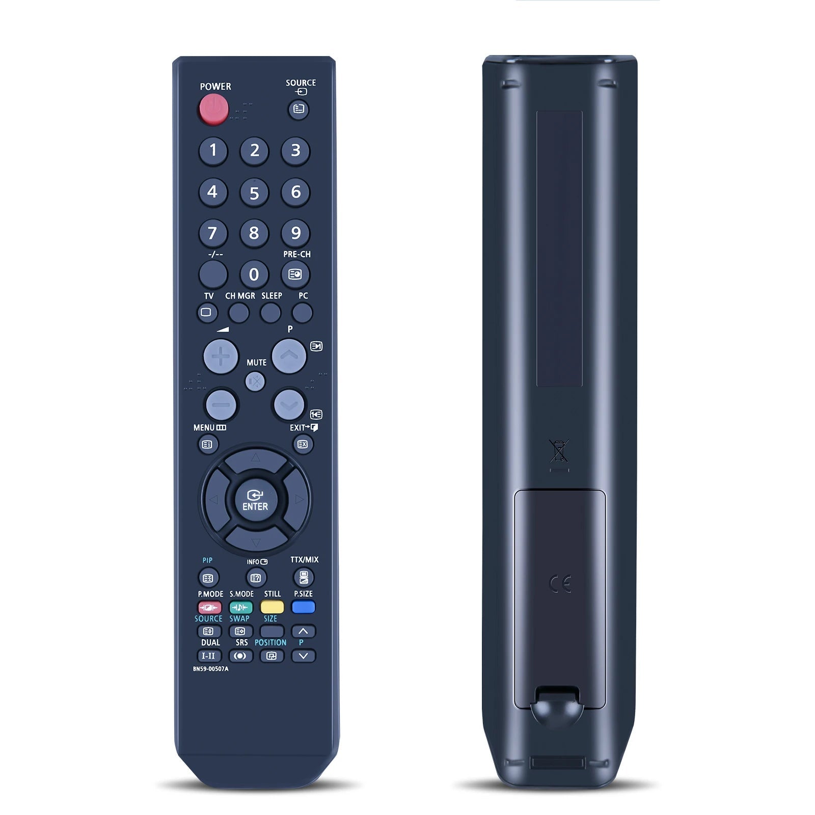 Samsung BN59 Series Replacement Remote Control for LCD and LED Televisions