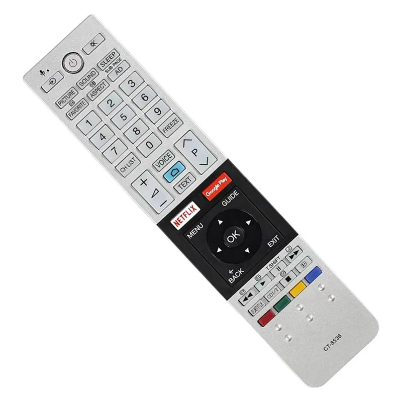 CT-8536 Replacement Remote for Toshiba LED HD TVs – Compatible with Multiple Models
