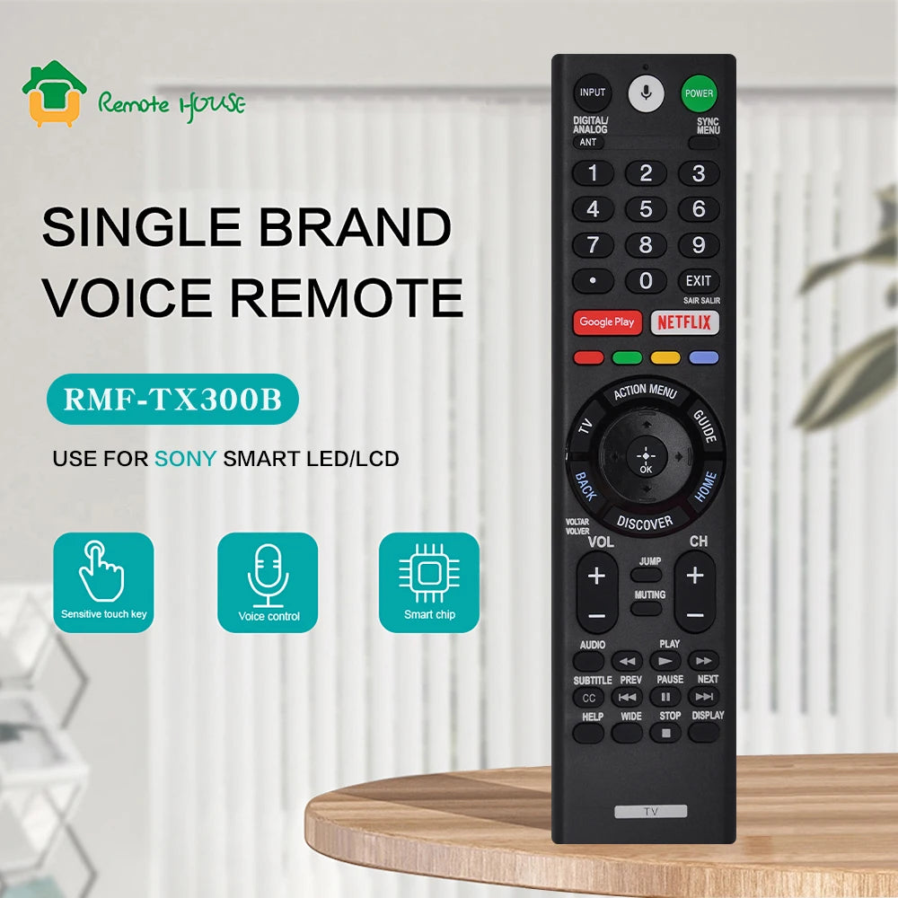Voice Remote Control Replacement RMF-TX310 Compatible with 4K Ultra HD Smart LED Television Models