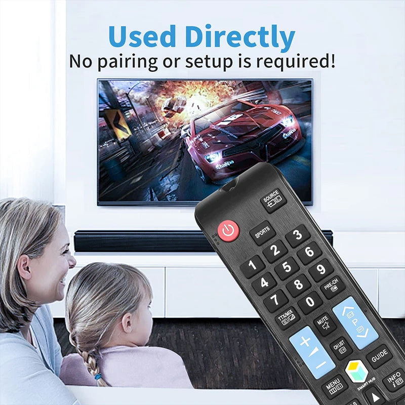 BN59-01198Q Replacement Remote Control for UE32J5550 UE40J6250 UE40JU6400 Samsung Smart TV