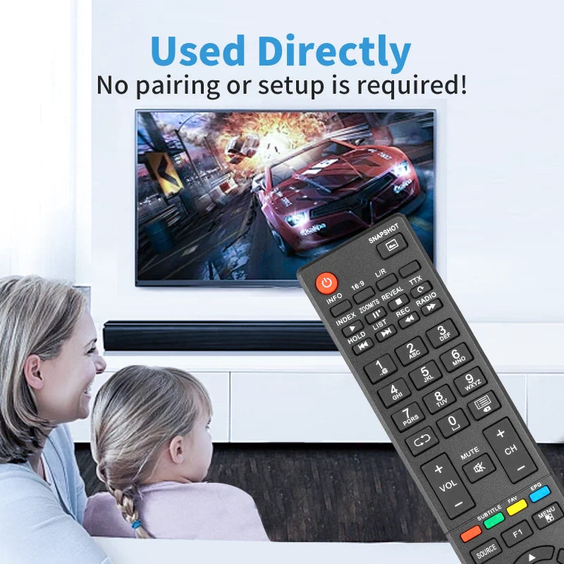 RM-C2113 RMC2113 Replacement Remote for LT-42N552A LT-43N552A LT-49N552A LT-55N552A JVC TV