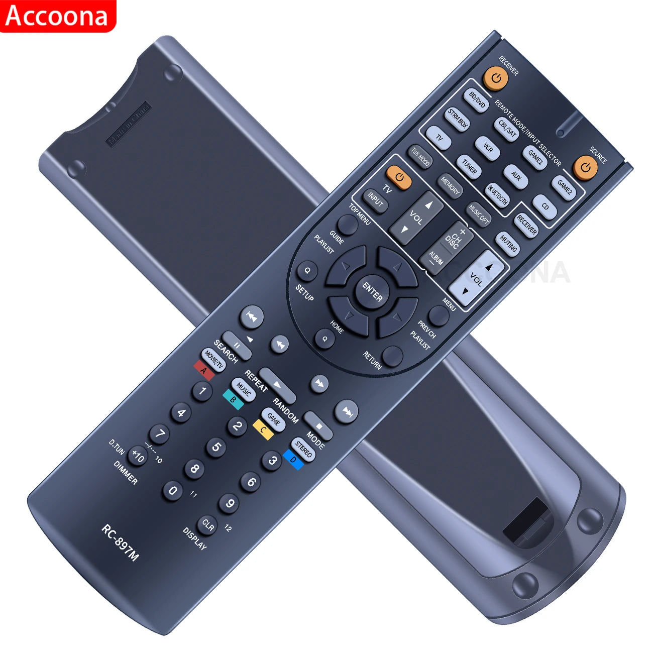 RC-897M Original Remote Control Replacement for ONKYO HT-R494 HT-S5800 TX-SR343